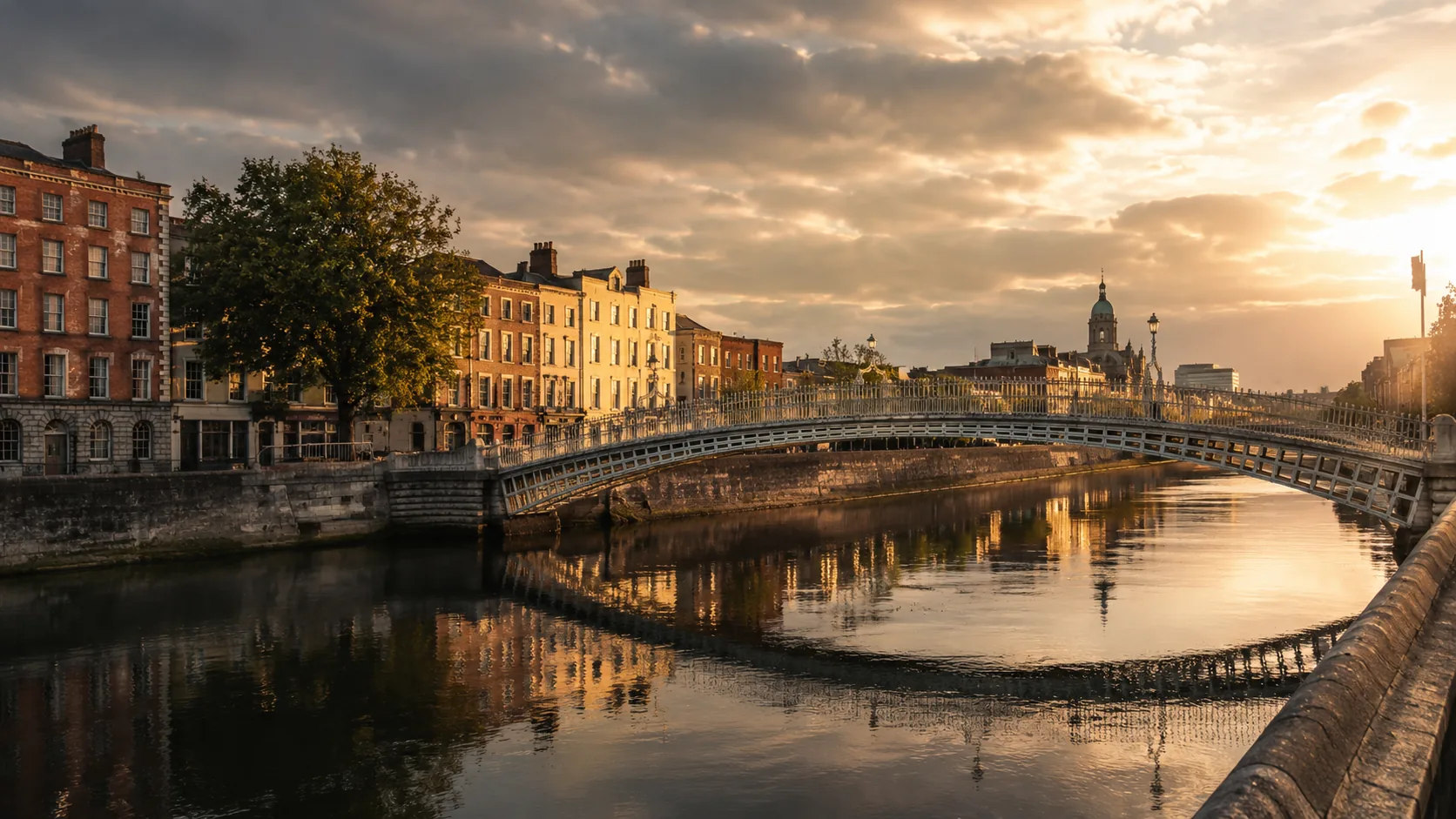 Dublin travel atmosphere