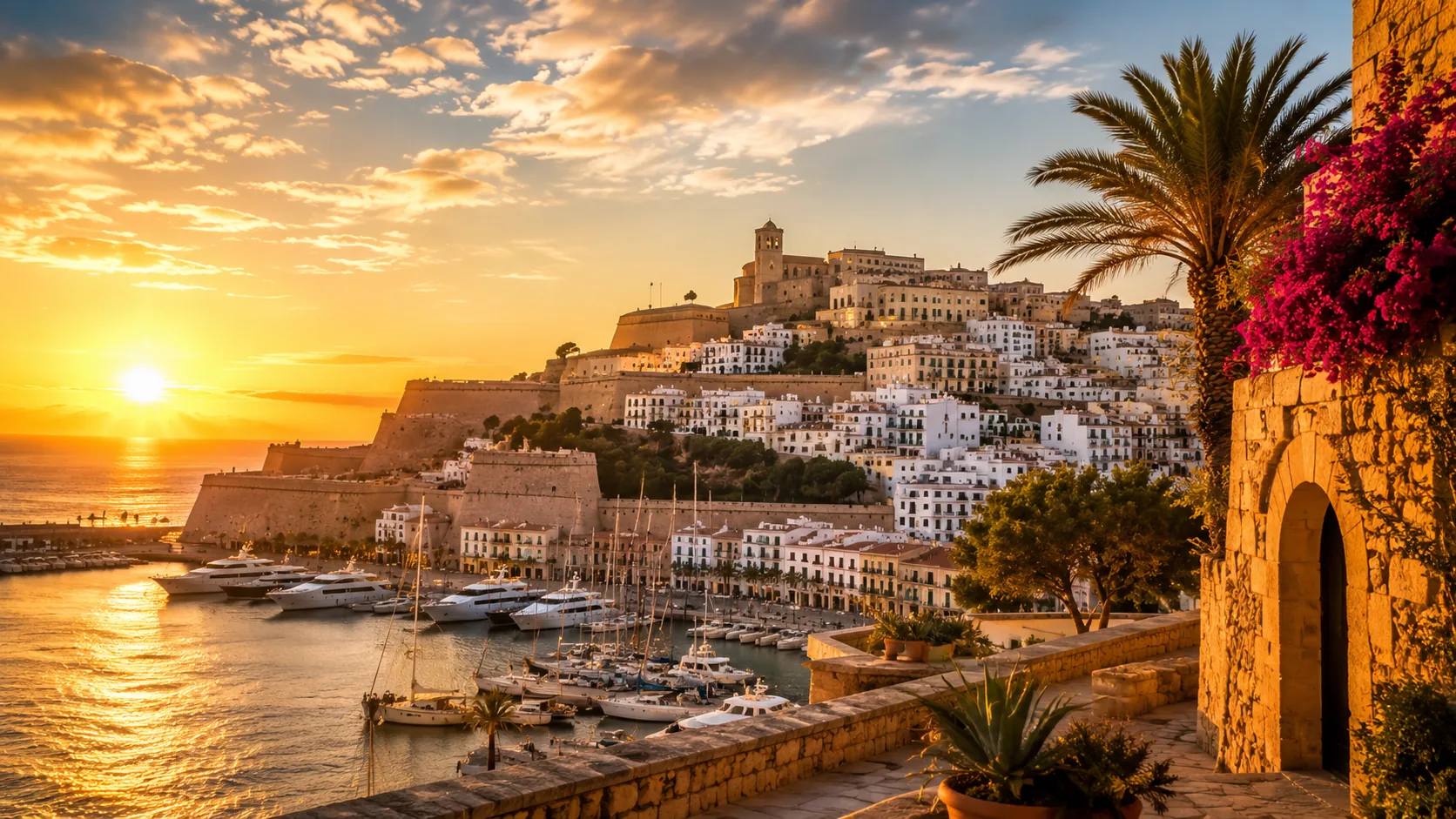 Ibiza travel atmosphere