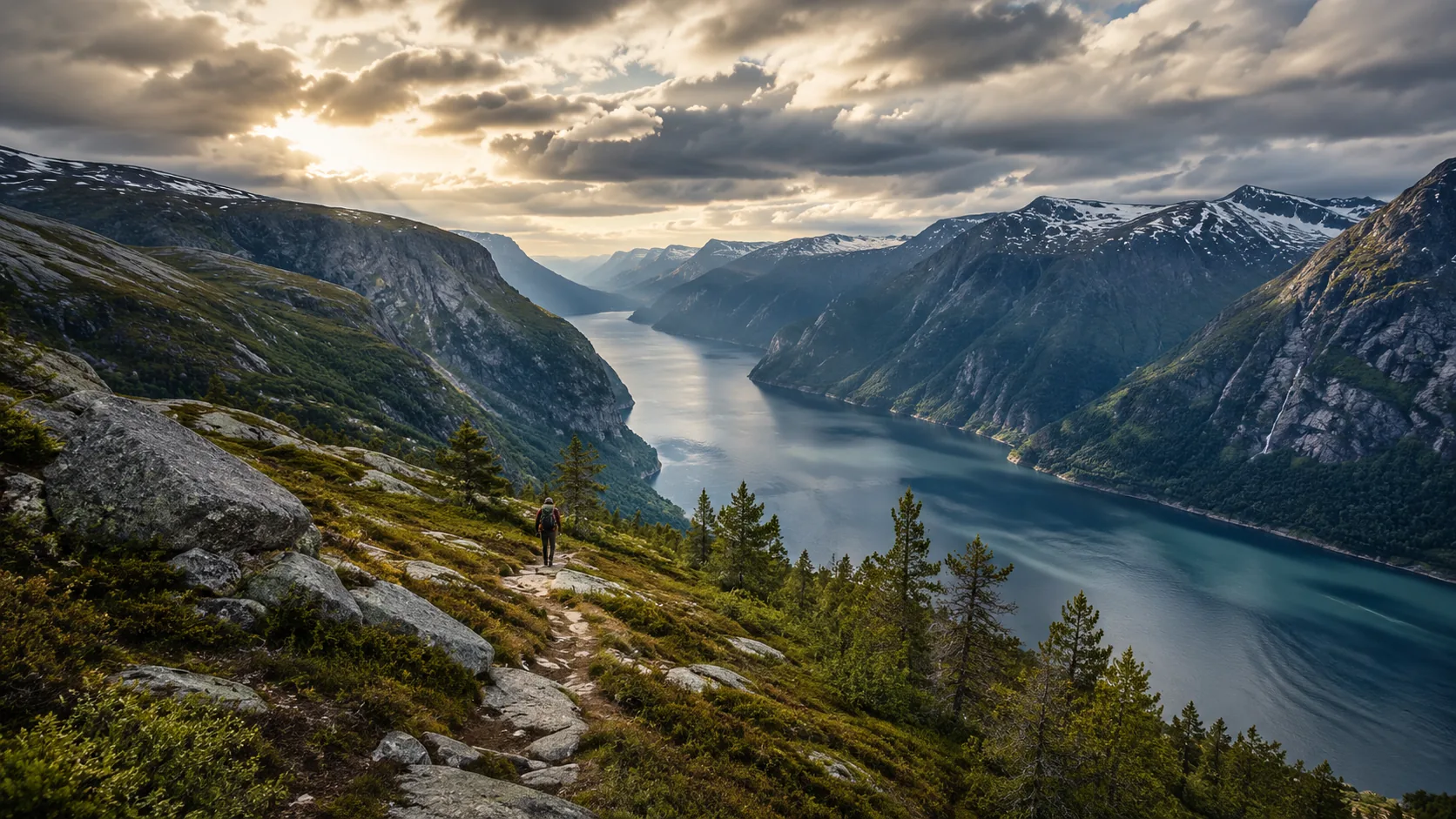 Norway travel atmosphere