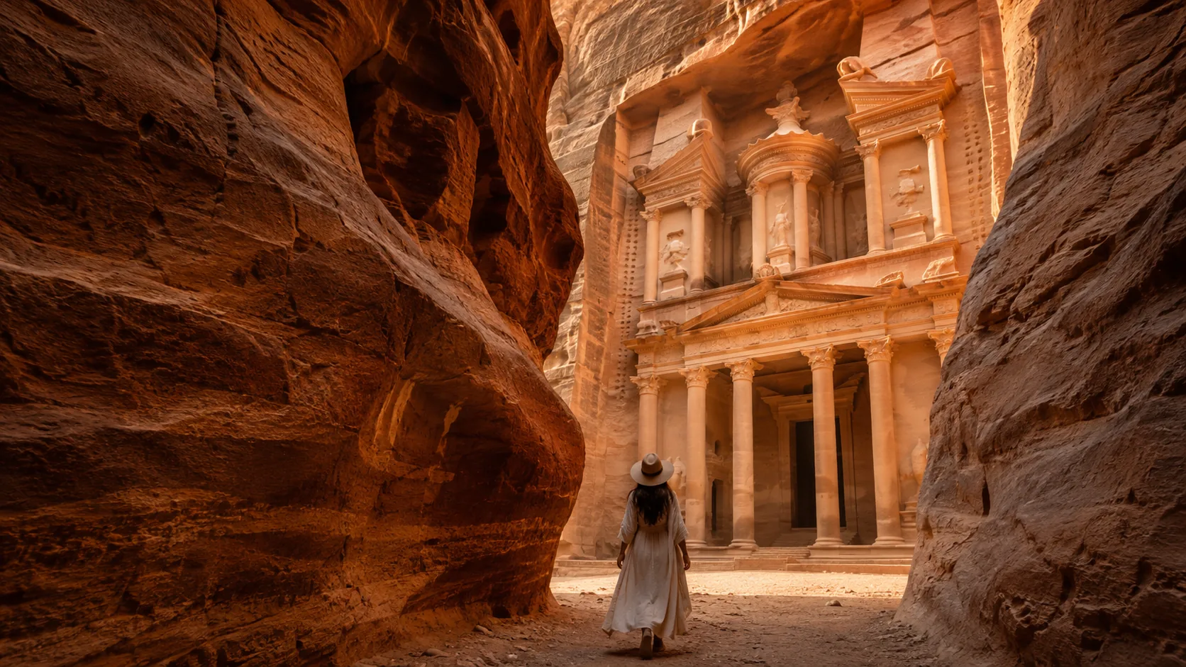 Petra travel atmosphere