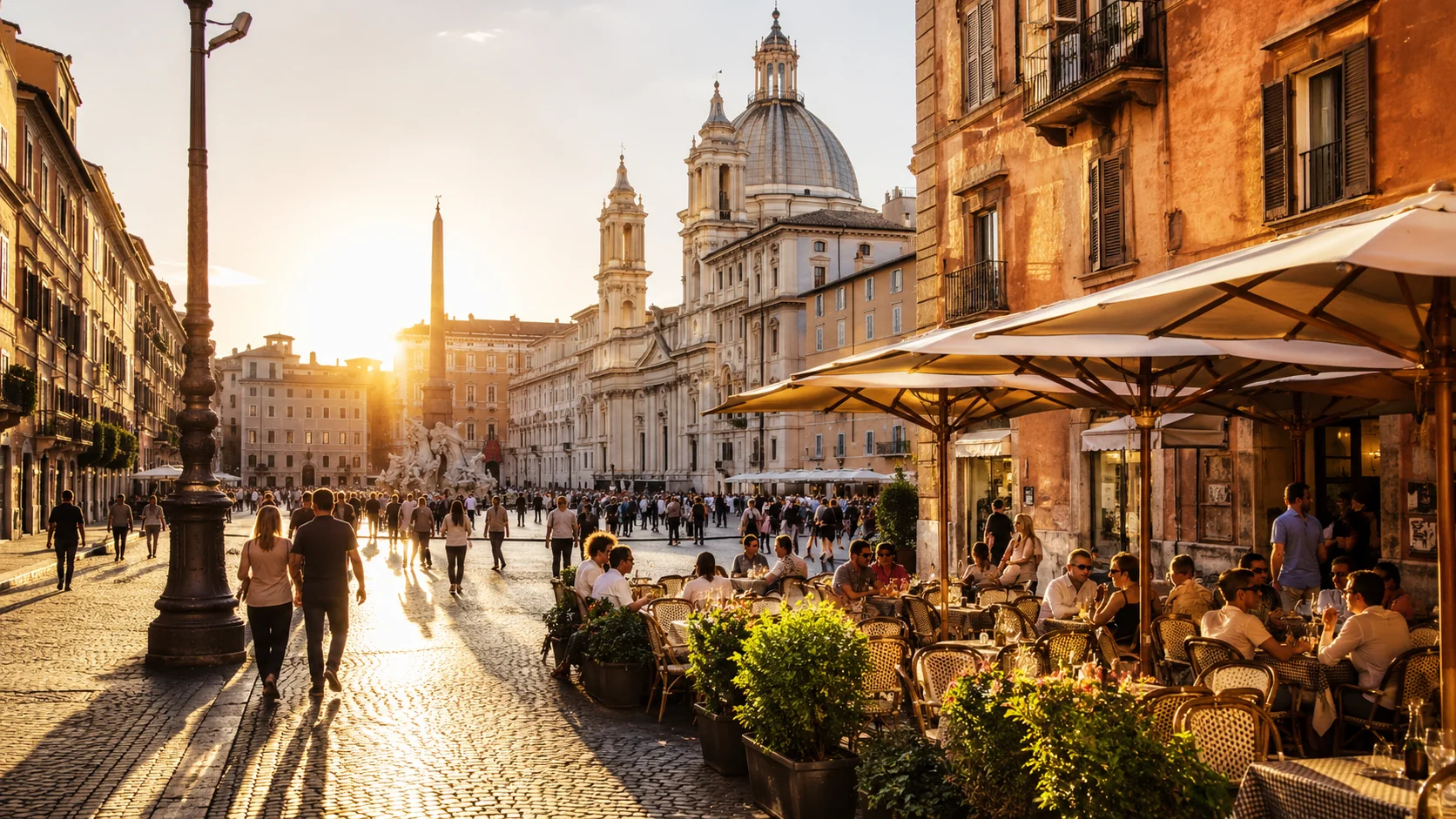 Rome travel atmosphere
